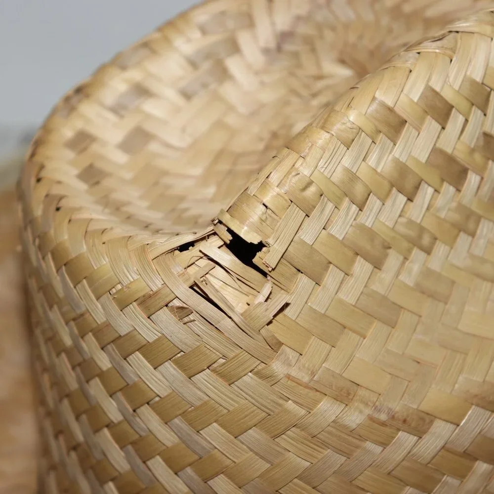 🤠✨ Vintage Straw Cowboy Hat – The New Frontier Hotel & Casino Las Vegas